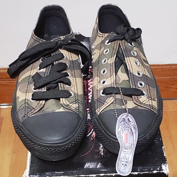 Demonia camouflage unisex sneakers - Picture 2 of 3